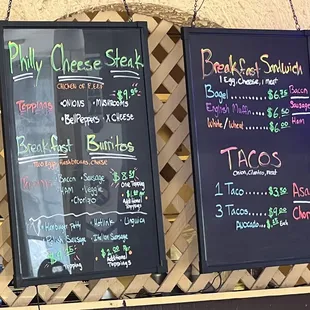 New on the menu