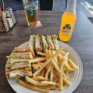 Grilled Ham and Cheese Sandwich