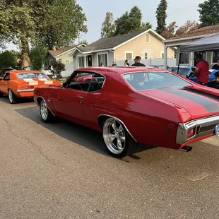 Participated in the car show this year with our baby!