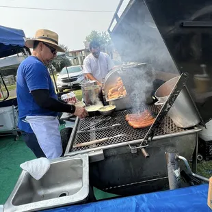 Lockeford sausage doin their thang!