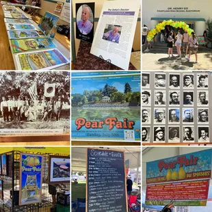 Pear Fair collage!