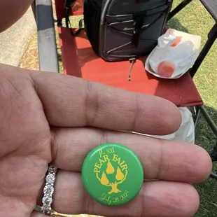 The 50th annual pear fair pin!