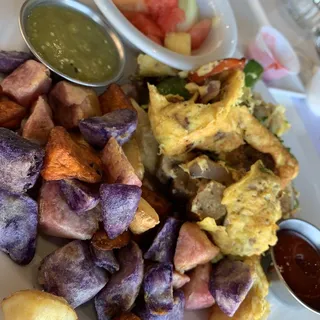 Aidells Chicken Sausage Scramble Brunch