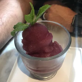 Pear Merlot Sorbet