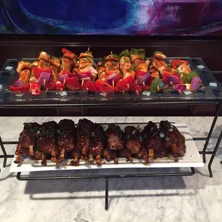 Mini Asian BBQ Pork Shanks Dinner