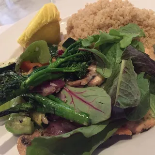 Miso Glazed Salmon Filet Dinner