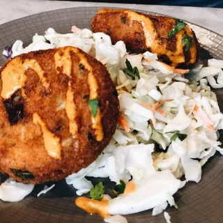 PSB Crab Cakes Lunch