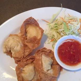 Crab wontons