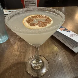 Lemon drop martini is amazing!