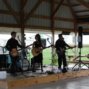 Live music in the Pavilion.