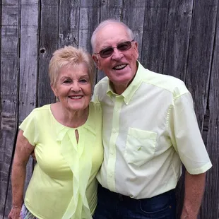 Bob and Mary Ann Pearce.