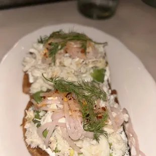 Crab Toast