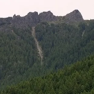 a view of a mountain