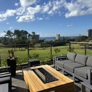 Outdoor seating