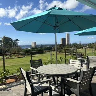 Outdoor seating