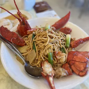 Lobster Garlic Noodles
