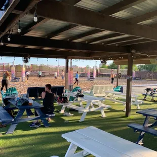 Volley ball courts