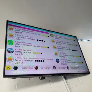Rotating Taps Menu