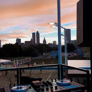 DJ on the weekends! And check out those views!