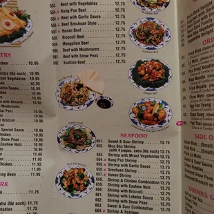 ramen and noodles, menu