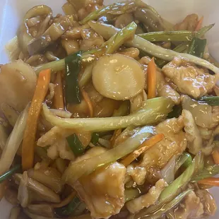 Chicken With Garlic Sauce not spicy