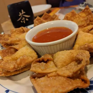Crab Rangoon.