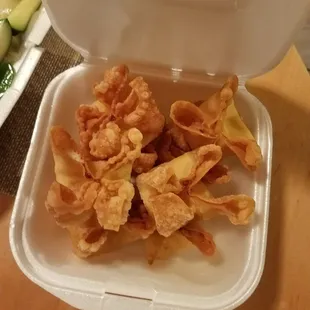 Crab Ragoon with plenty of flavor!