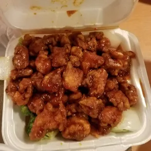 General Tso! It was amazing!