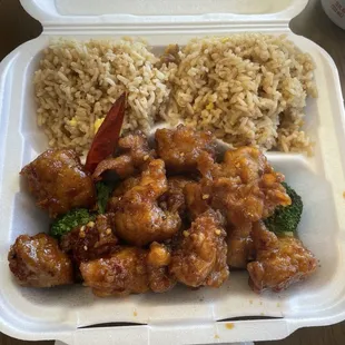Orange Chicken (Lunch)
