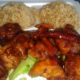 Orange chicken ok