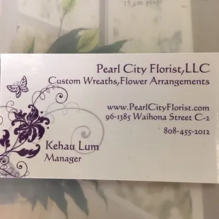 Business card