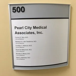 Primary Care doctors at Pali Momi