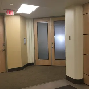 Entrance on 5th floor