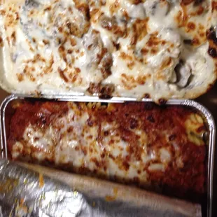 Pasta Tuesdays... Marinara... Spinach garlic mushroom...10/14/14