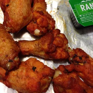 Traditional baked wings...20 pcs..10/14/14