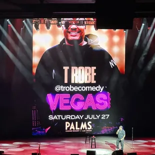 One of the comedians