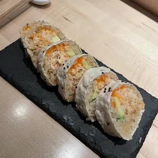 Baked Crab Roll