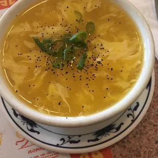 Egg drop soup.