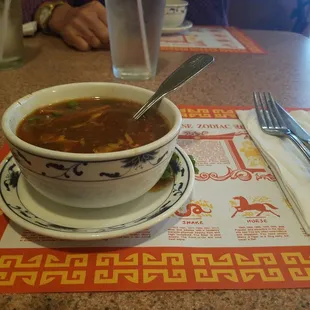 Hot and sour soup