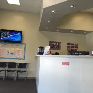 New changes! PFDC displays their customers reviews on the wall now!