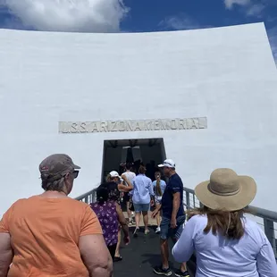 Entrance to viewing platform