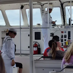 We got on the boat!!!