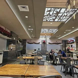 the interior of a restaurant