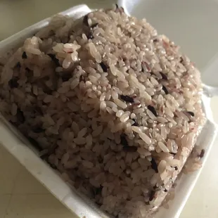 Sticky rice. Perfect for side with papaya salad and beef laap