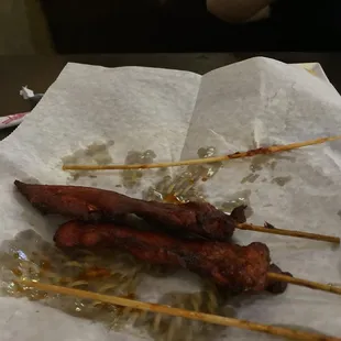 Chicken on a stick
