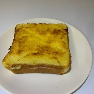 Coconut butter toast