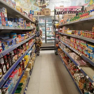 Huge aisles of stuff