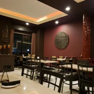 Part of dining room area.