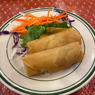 Vegetable Egg Rolls (2 Rolls)