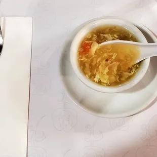 Egg drop soup.